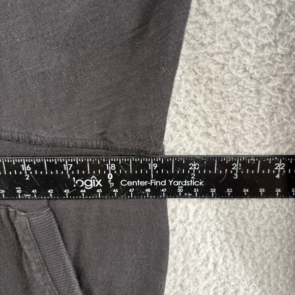 Free People Just Because Onesie Jumpsuit in Black Size Small Oversized Slouchy - Picture 8 of 16